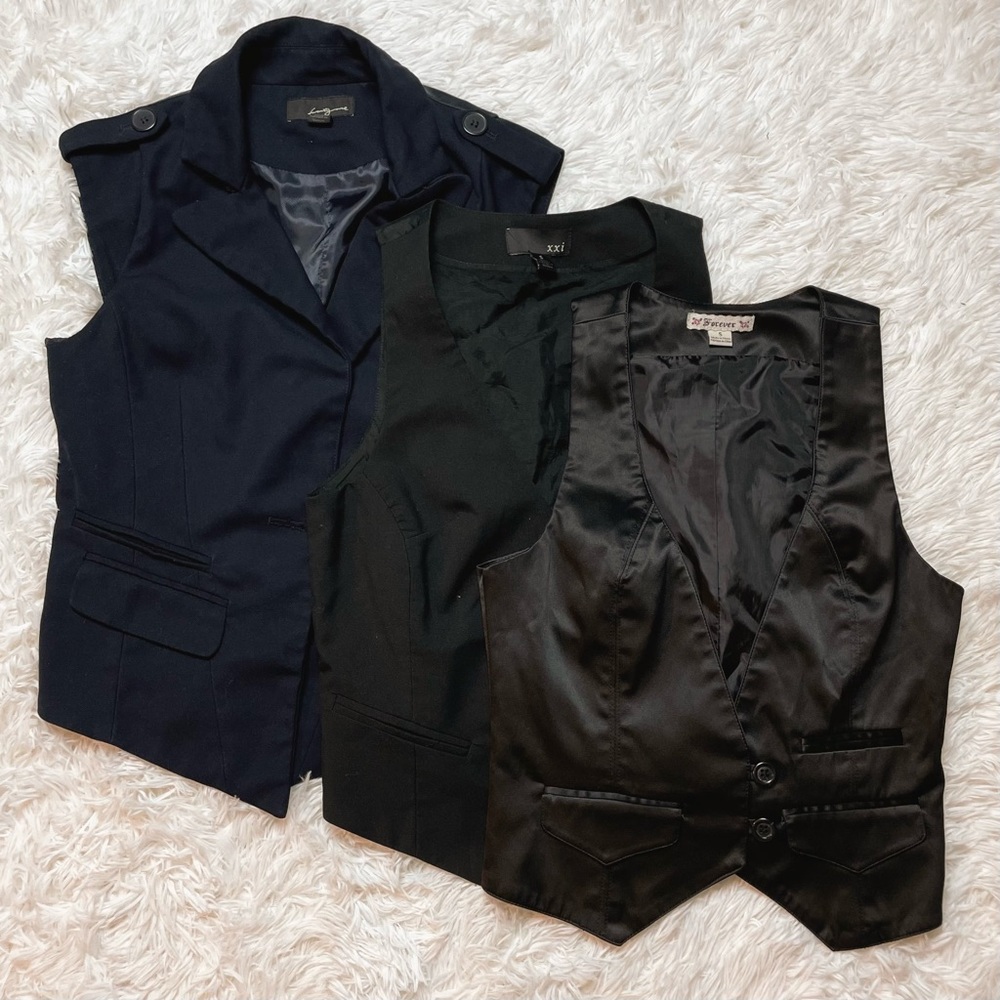 Bundle Of Button-Down Vests - image 1